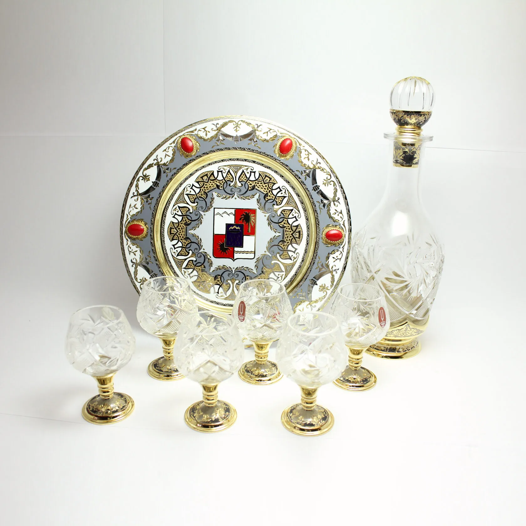 Набор «Хрустальный» с блюдом